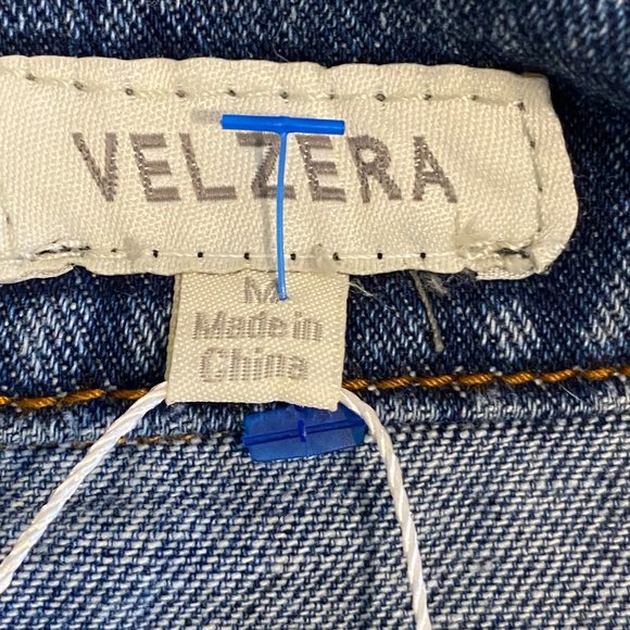 Velzera Hobo Embroidered Women's Denim Jean Jacket. - Picture 9 of 12